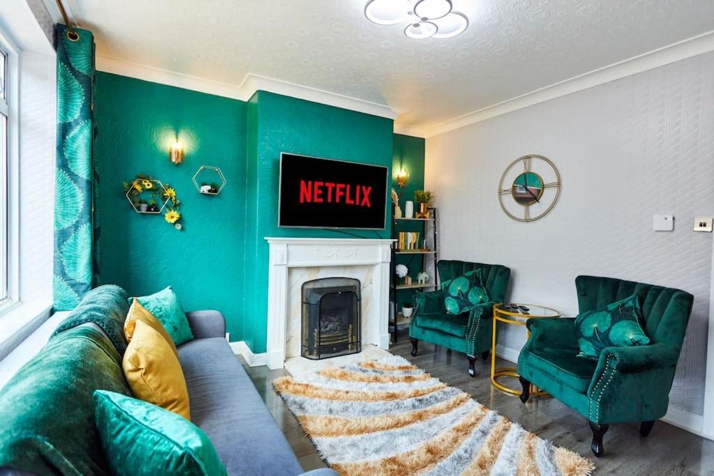לידס *Little Haven In Leeds* ¤Private Parking¤ Ensuite מראה חיצוני תמונה